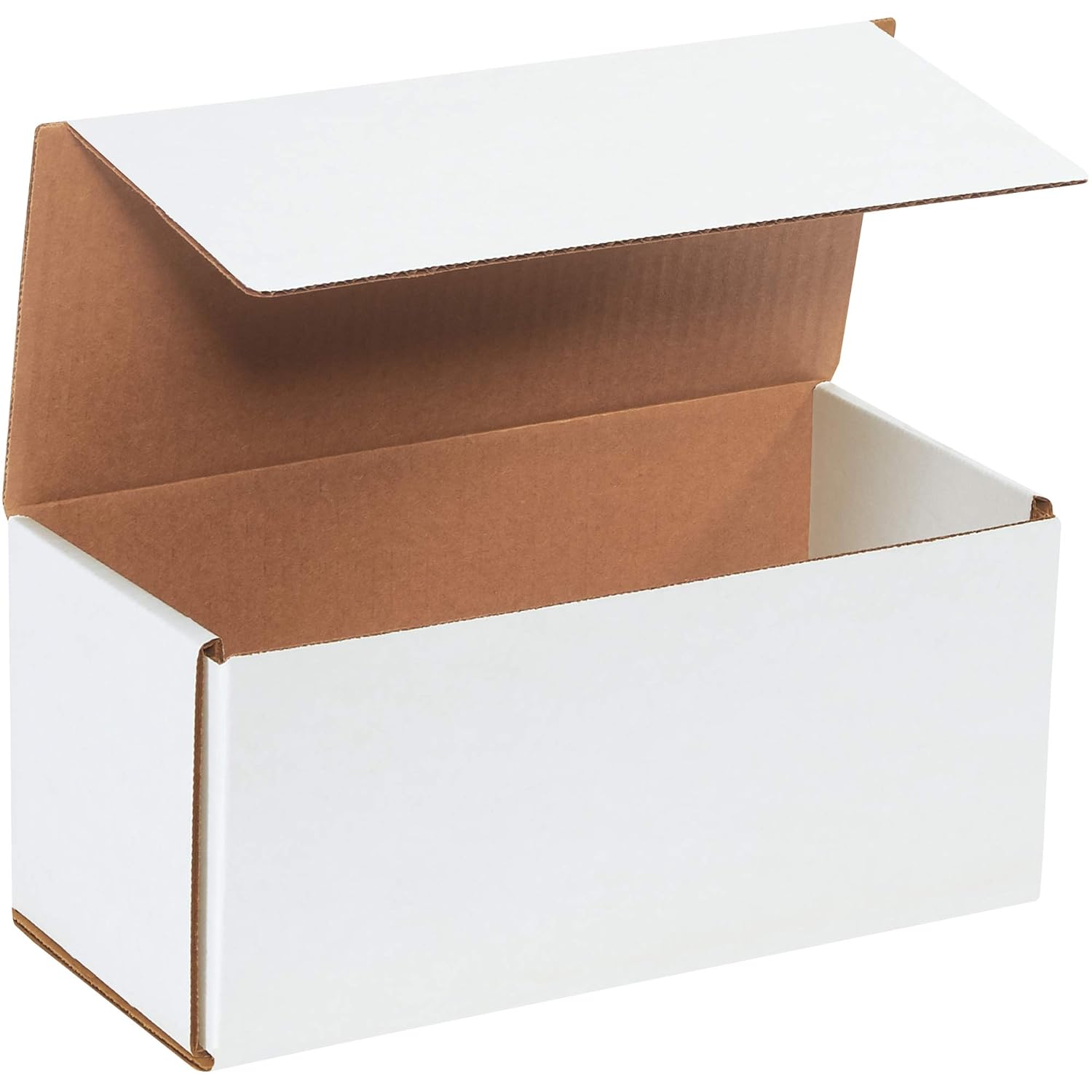 BOX USA BM1155 Corrugated Mailers, 11" x 5" x 5", White (Pack of 50) Industrial