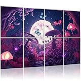 8 Pack Art Acoustic Panels Soundproof Wall