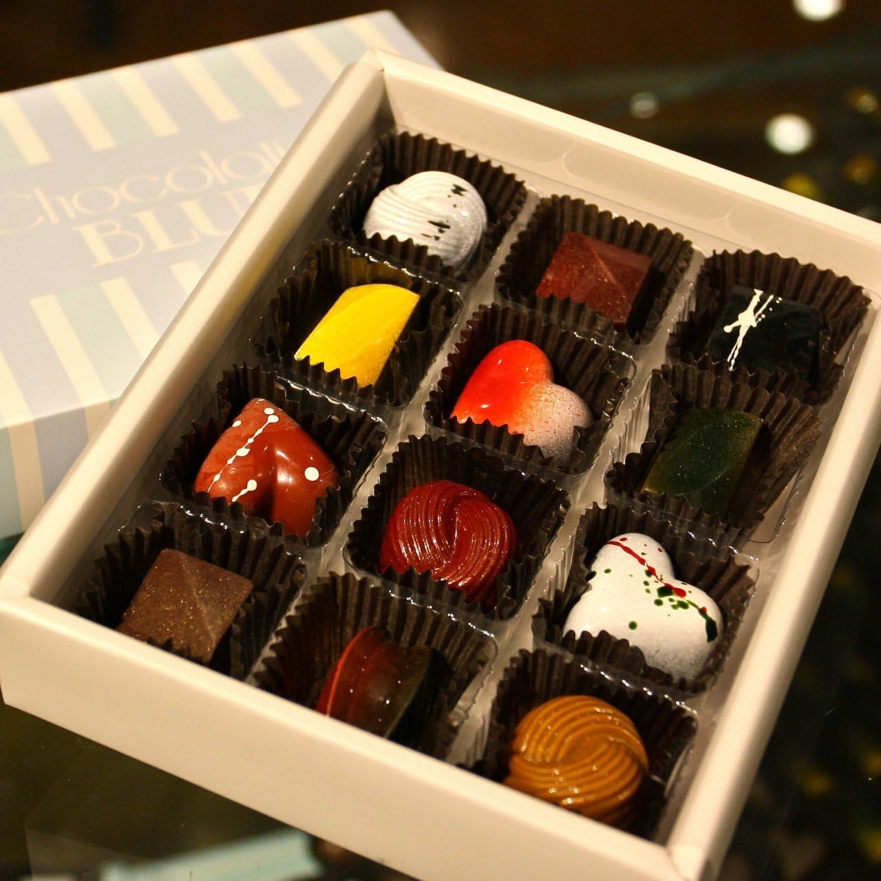 Chocolatier Blue 6 Piece Box
