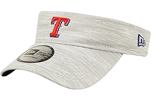 New Era Men's Gray Distinct Adjustable Visor Cap - MLB Mens Golf Hat