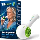 Breathing Exercise Device for Lungs: 6-Level Adjustable Lung Trainer | Lightweight Breathing Trainer for Lungs | BPA-Free Lung Exerciser Device &amp; Breath Trainer | User-Friendly Breather Device