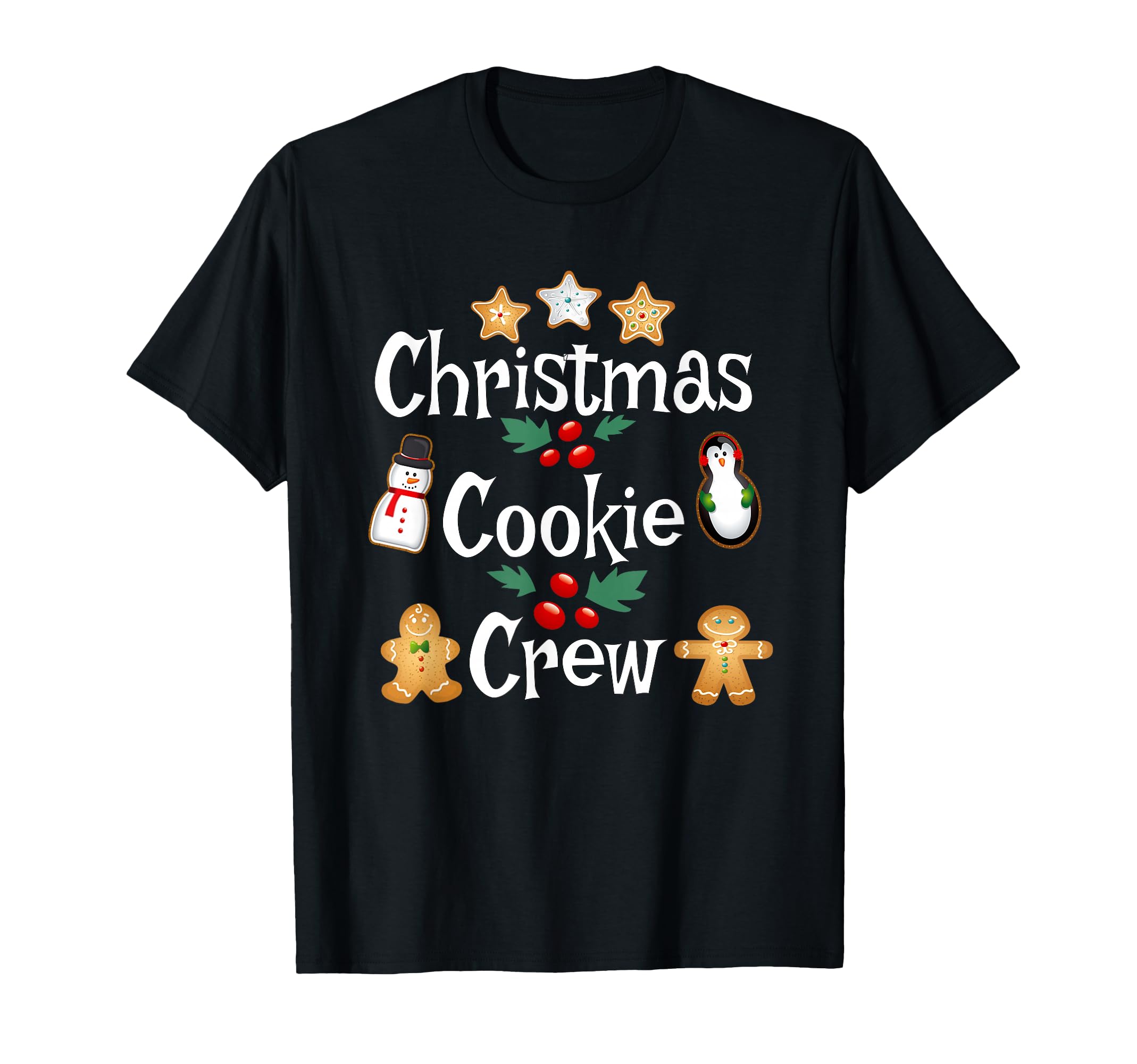 Photo 1 of *BLUE** Bakers Christmas Cookie Crew Family Baking Team Holiday Cute T-Shirt Size Unknown