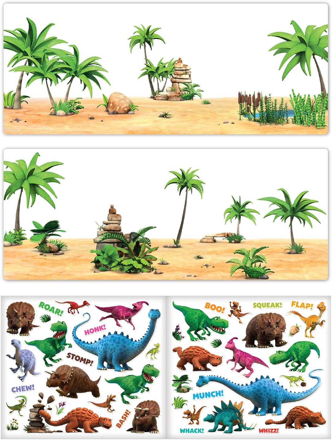 Paper Projects The World of Dinosaur Roar! Super Sticker Pack, White / Red, 23.5cm x 15cm - Image 4