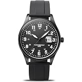 ITOOZYNN Mens Watch with Date Quartz Watch Easy to Read Silicon Strap | Sprot Watch,Waterpoof Watches, for Husband and Father,Big number , Wrist Watch for Man