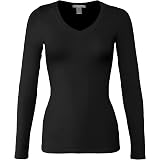Warm Soft Stretchy Long Sleeves T Shirt 