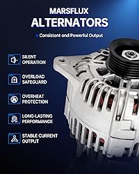 MARSFLUX 130 Amp Alternator Compatible With Acura