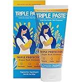 Triple Paste Diaper Rash Cream, Zinc Oxide Baby Ointment, 3 oz | Zinc oxide daily diaper rash cream helps treat, soothe and prevent rash; hypoallergenic pediatrician-recommended brand.