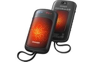 OCOOPA Dual-Sided Hand Warmers Rechargeable 2 Pack, Stocking Stuffers for Men Women Teens Boys Girls, White Elephant Gifts for Adults, Gifts for Men Wp, Heated Gloves Must Have, Hunting Essentials