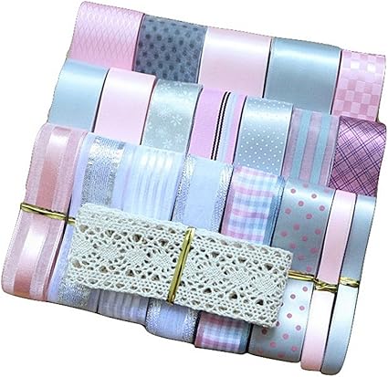 Amazon 楽momo リボン セット 詰合せ ハンドメイド 手芸 Diy 花束 ギフト ラッピング 包装 ピンク シルバー リボン 通販