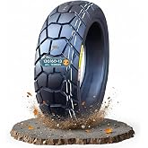 MZBZYU 130/60-13 Off Road Tires for Scooter, 130/60/10 Knobby Tires | 130 60 13 Off Road Tubeless Neum&aacute;ticos Front/Rear Scooter Tires | 53J 225KPA