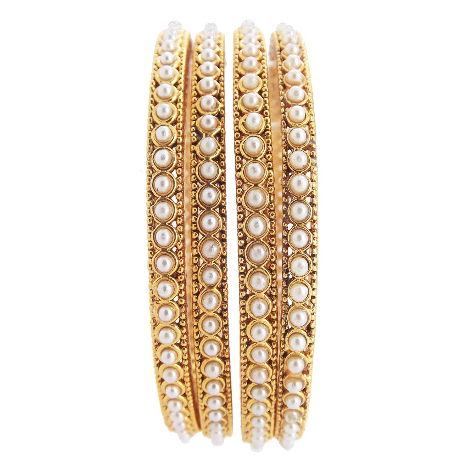 9blings Copper Collection Gold Plated Bangles Kada