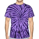 Pagaduan Men's Short Sleeve Tie Dye Shirt