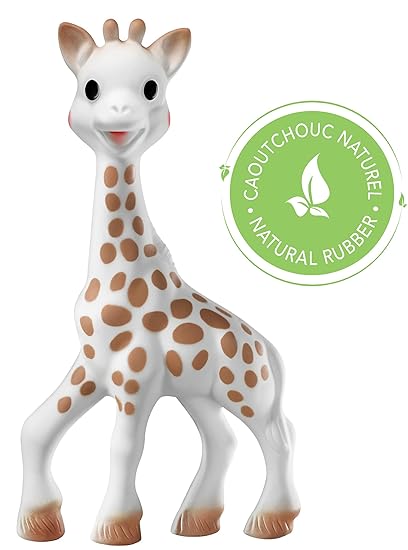 The Original Sophie La Girafe Teether Made Of 100% Natural Rubber For Babies From 0 Month
