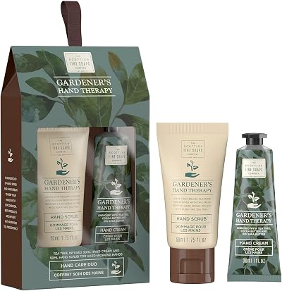 Scottish Fine Soaps Gardeners Therapy Hand Care Duo Set 10% Shea Butter