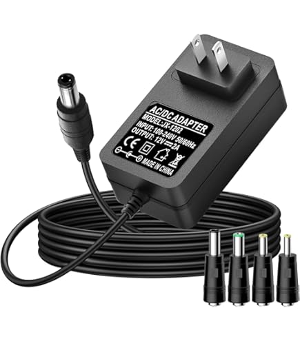 6.5ft Cord AC Adapter for Boss VE-20 Voice Performer & Phaser PH-1