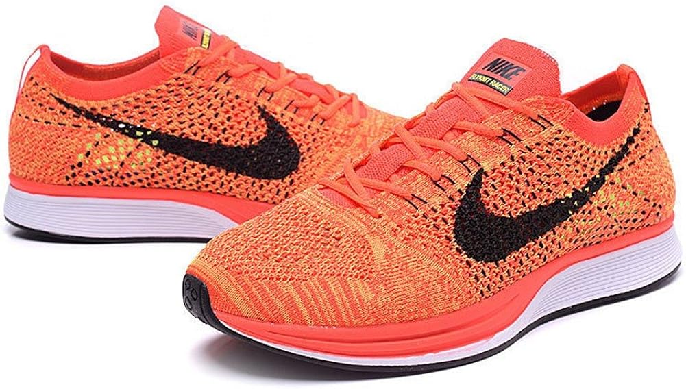 nike flyknit racer womens orange