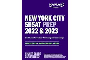 New York City SHSAT Prep 2022 & 2023: 3 Practice Tests + Proven Strategies + Review