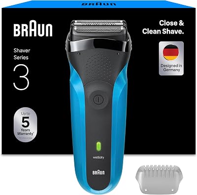 Braun Series 3 Electric Shaver for Men with Precision Beard Trimmer UK Plug