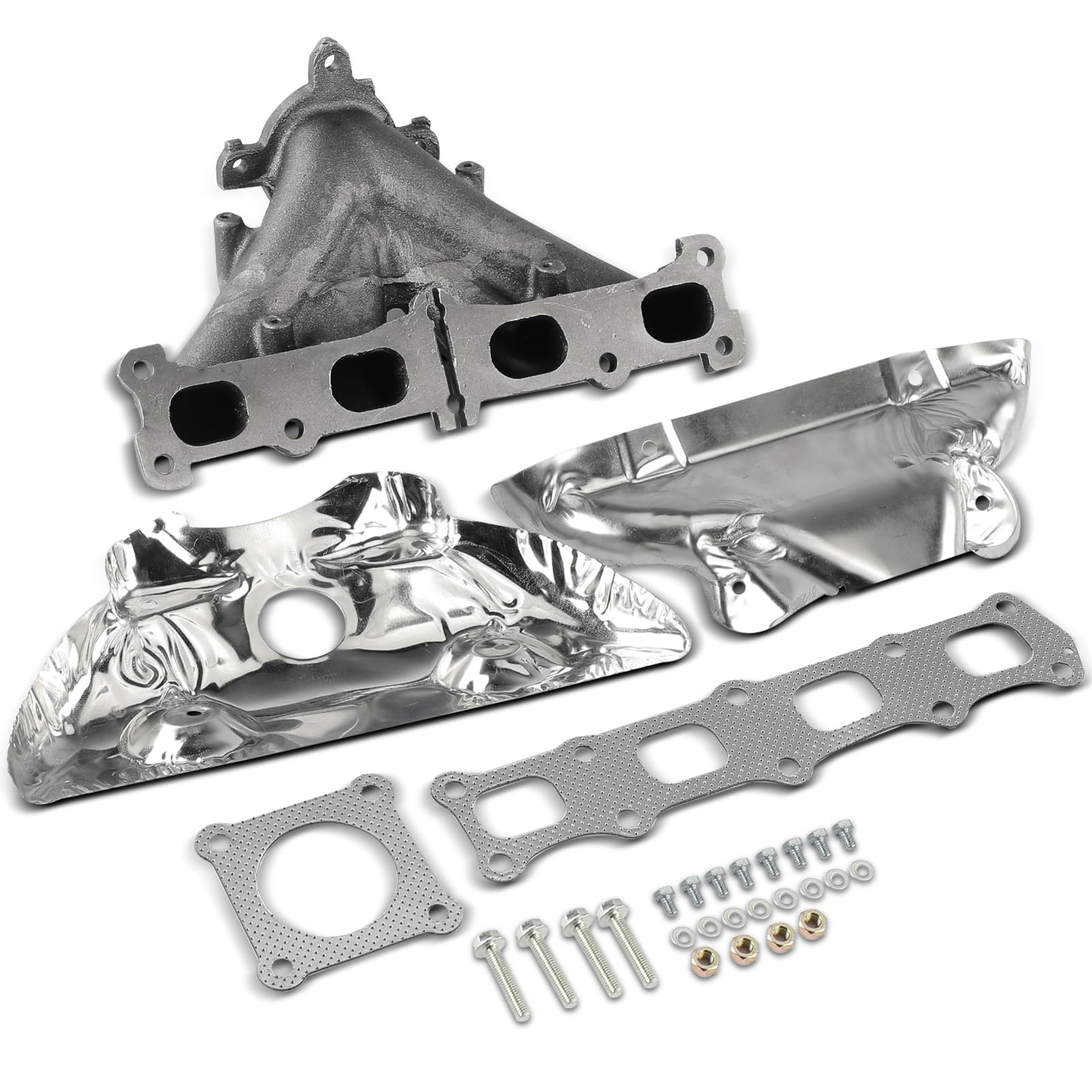Photo 1 of A-Premium Exhaust Manifold W/Gasket, Bolt, Nut, Washers[1.8L 2.0L 2.4L]Compatible with Jeep Compass Patriot 07-17 & Dodge Journey 09-20, Avenger 08-14, Caliber 07-12 & Chrysler 200 11-14, Sebring