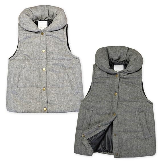 Amazon ベージュ 150cm 子供服 女の子 アウター ベスト 中綿 Amazon ベージュ 150cm 子供服 女の子 アウター ベスト 中綿