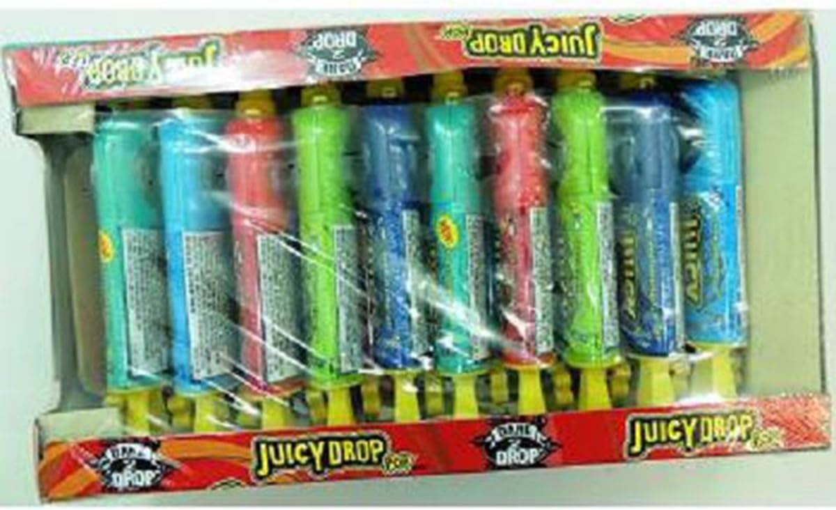 Product Of Topps, Juicy Drop Pop Sour Gel Candy, Count 21 (092 oz) - Sugar Candy / Grab Varieties & Flavors