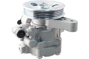 MACAX Power Steering Pump 56110PLA033 with Pulley Compatible with Acura EL Honda Civic 2001-2005 1.7L L4 Replaces 21-5267 990