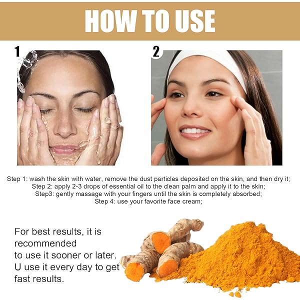 2022 NEW TURMERIC DARK SPOT CORRECTOR SERUM, TURMERIC REPAIR FACE SERUM, BRIGHT SKIN DARK SPOT SKIN CARE MOISTURIZING REPAIR SERUM. 30ML