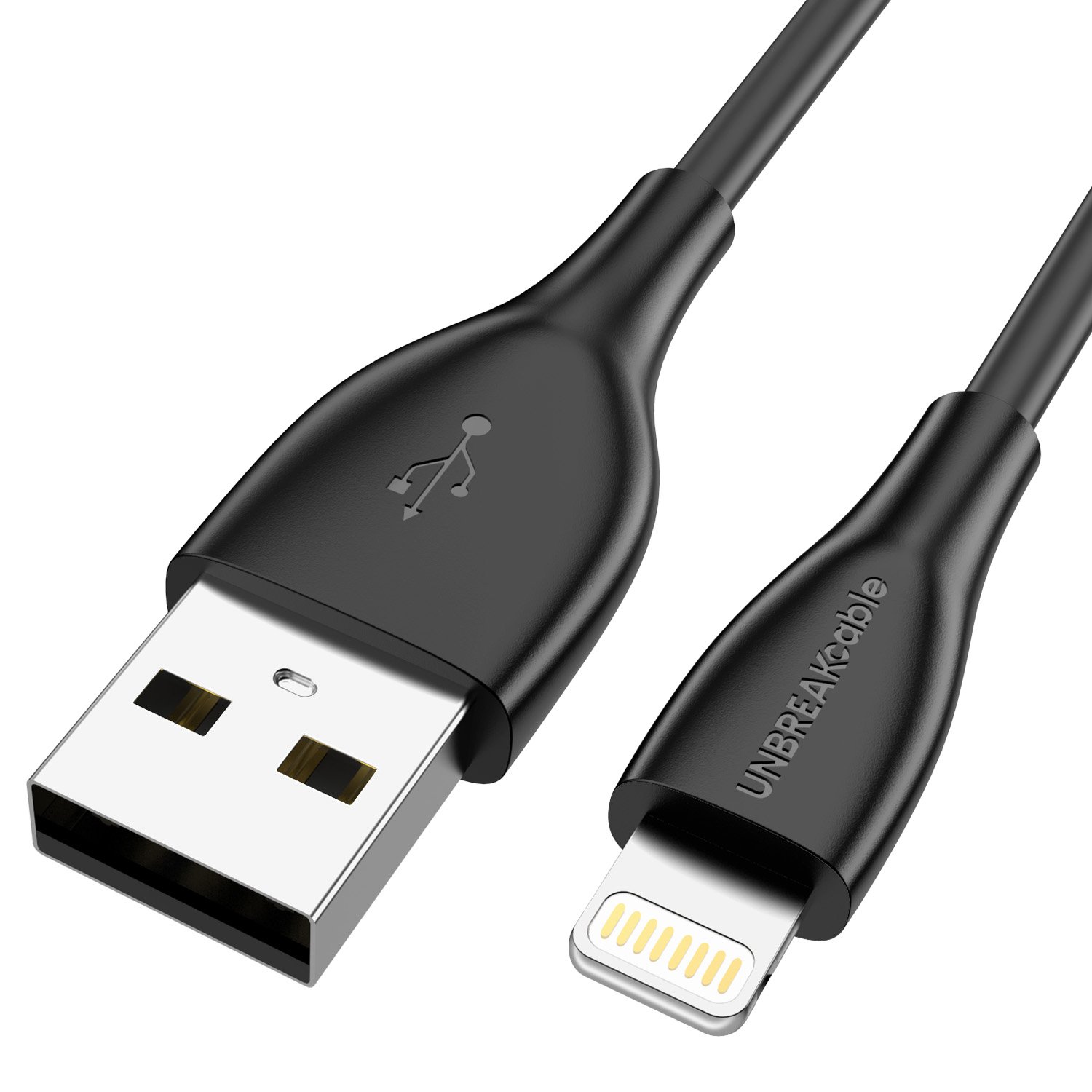 MFi Certifié Apple UNBREAKcable Câble Lightning pour iPhone 2M Blanc