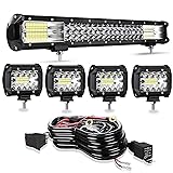 TURBO SII 20 Inch LED Light Bar 288W Triple Row