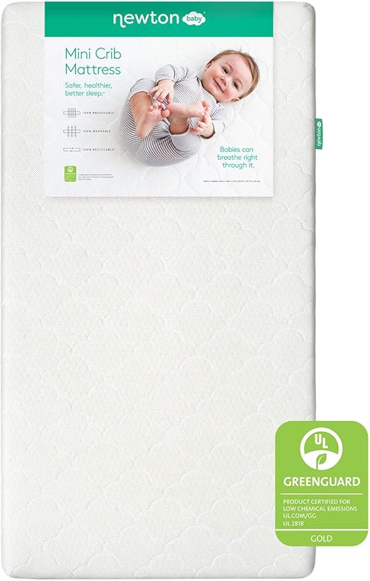mini crib mattress size