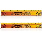 Lewtemi Dart Board Throw Line Floor Sticker PVC Toe Line Marker