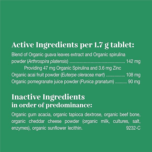 EVERROOT DOG SUPPLEMENTS POWERED BY PURINA IMMUNITY CHEWABLE TABLET WITH SPIRULINA AND ANTIOXIDANTS – 3.6 OZ. CANISTER