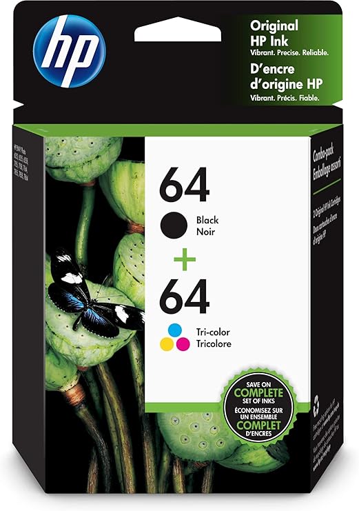 hp ink 64 black