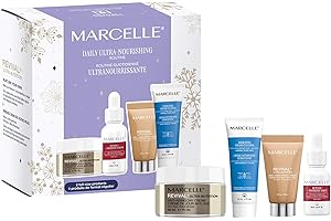 Marcelle Revival+ Ultra-Nutrition Set, Holiday Gift Set, Nourishing & Firming Anti-Aging Skin Care Routine for Mature Skin, 5