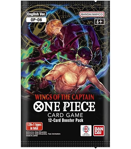 Amazon.com: ONE Piece TCG: Wings of The Captain (OP 06
