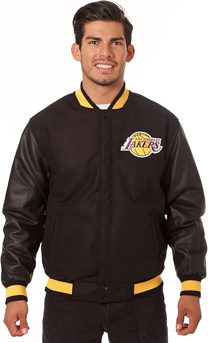 lakers nylon jacket