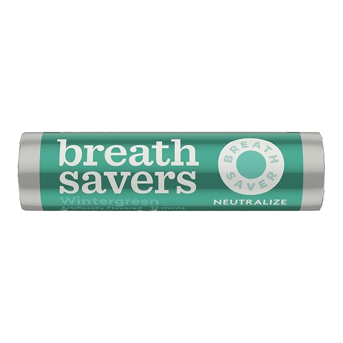 Hershey's breath savers sugarless wintrgrn 0.75oz (034000007677)