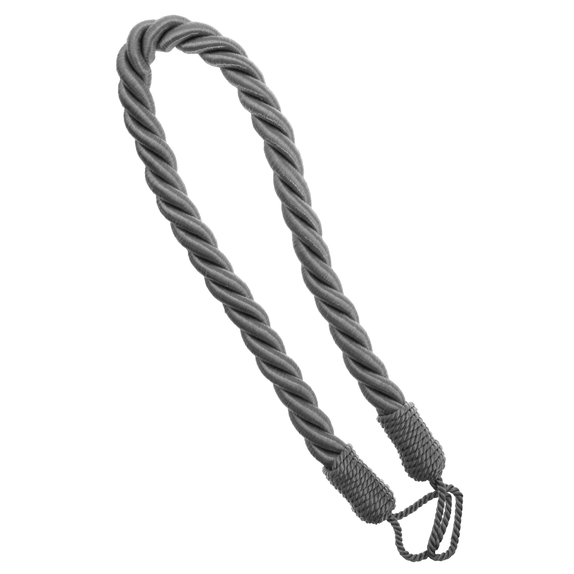 Emma Barclay Knightsbridge Tieback in Silver - 60cm total length