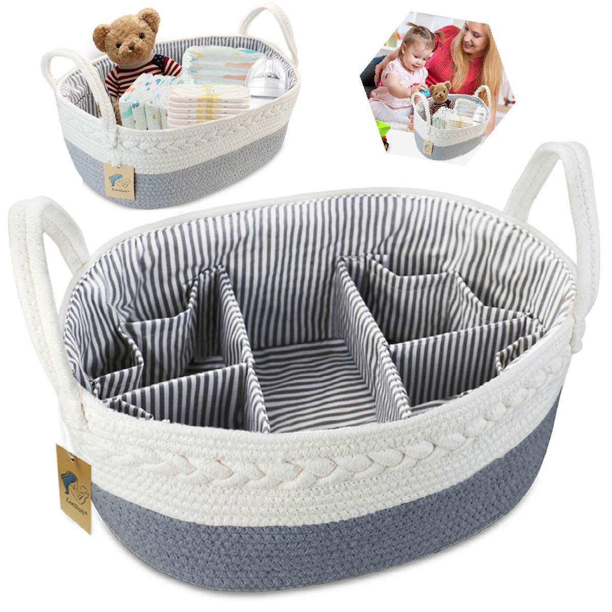 baby organiser basket