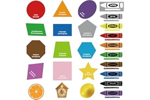 CHEFAN Felt Shape and Color Matching Game Set for Toddlers, Shape Sorter & Color Recognition, Shape Puzzles Learning Sorting Toys, Educational Montessori Toy for Preschool, 3+ Years Old Kids