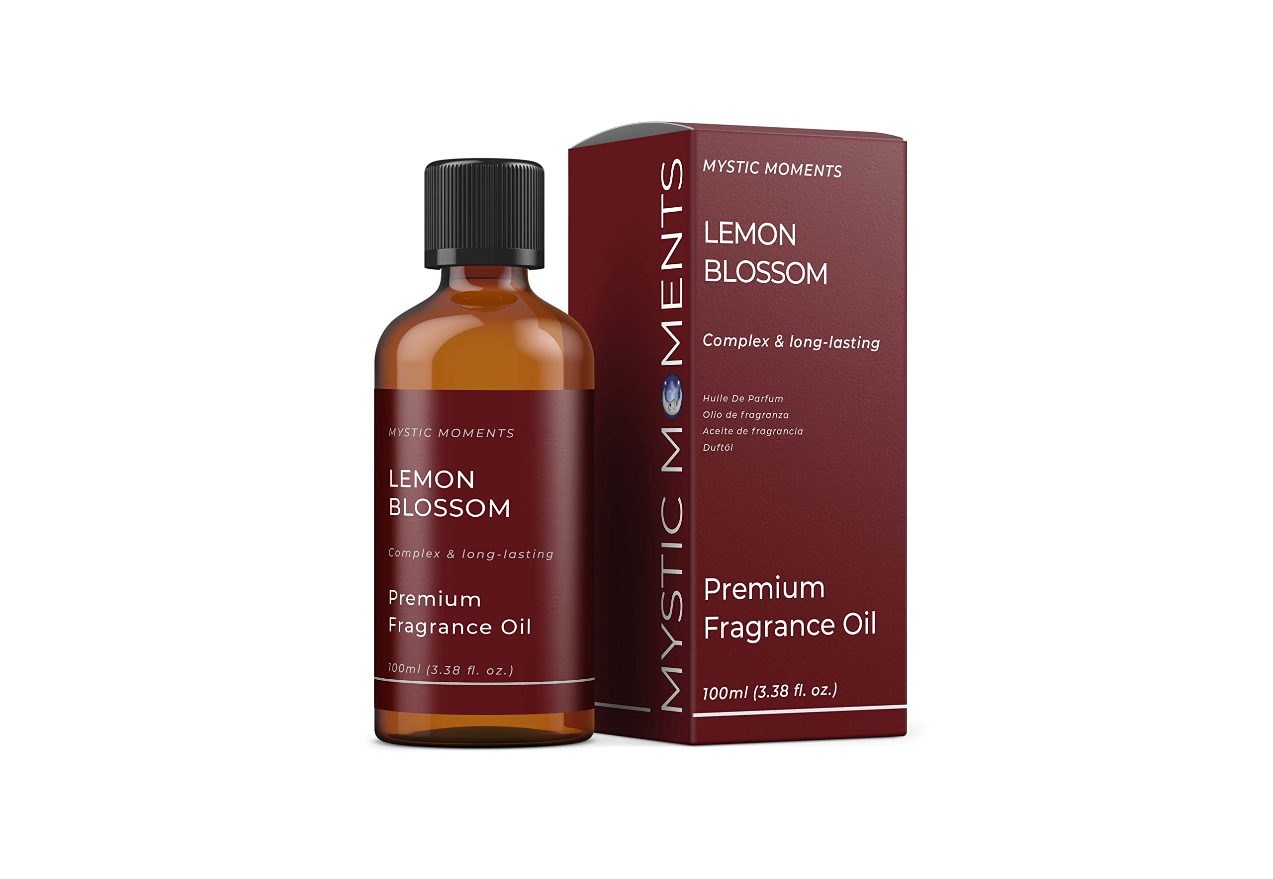 Mystic Moments | Lemon Blossom Fragrance Oil 100ml | Fresh Floral Citrus Aroma | Light, Uplifting Scent for Candles, Soap & Home Fragrance โ image 1