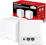 MERCUSYS Halo H30G 2-Pack Mesh WiFi System AC1300 Dual Band Whole Home