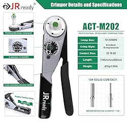 JRready DW5010 Deutsch Connector Kit, 2 3 4 6 8 12