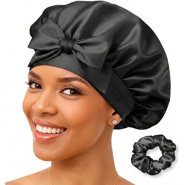Amazon.com : Silk Hair Wrap for Sleeping Women Dreadlocks  display picture 3