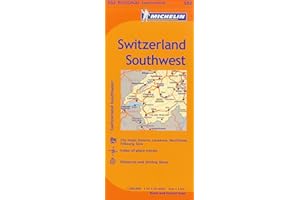 Michelin Switzerland: Southwest Map 552 (Maps/Regional (Michelin))