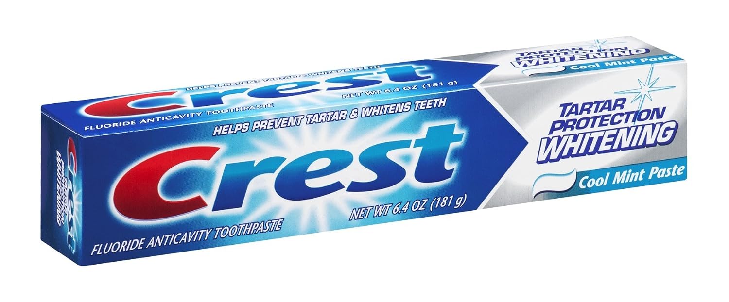 Crest toothpaste 0.85oz tc whitening paste travel (037000728276)
