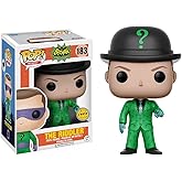 Funko Riddler (Chase Edition): Batman x POP! Heroes Vinyl Figure & 1 PET Plastic Graphical Protector Bundle [#183 / 13628 - B]