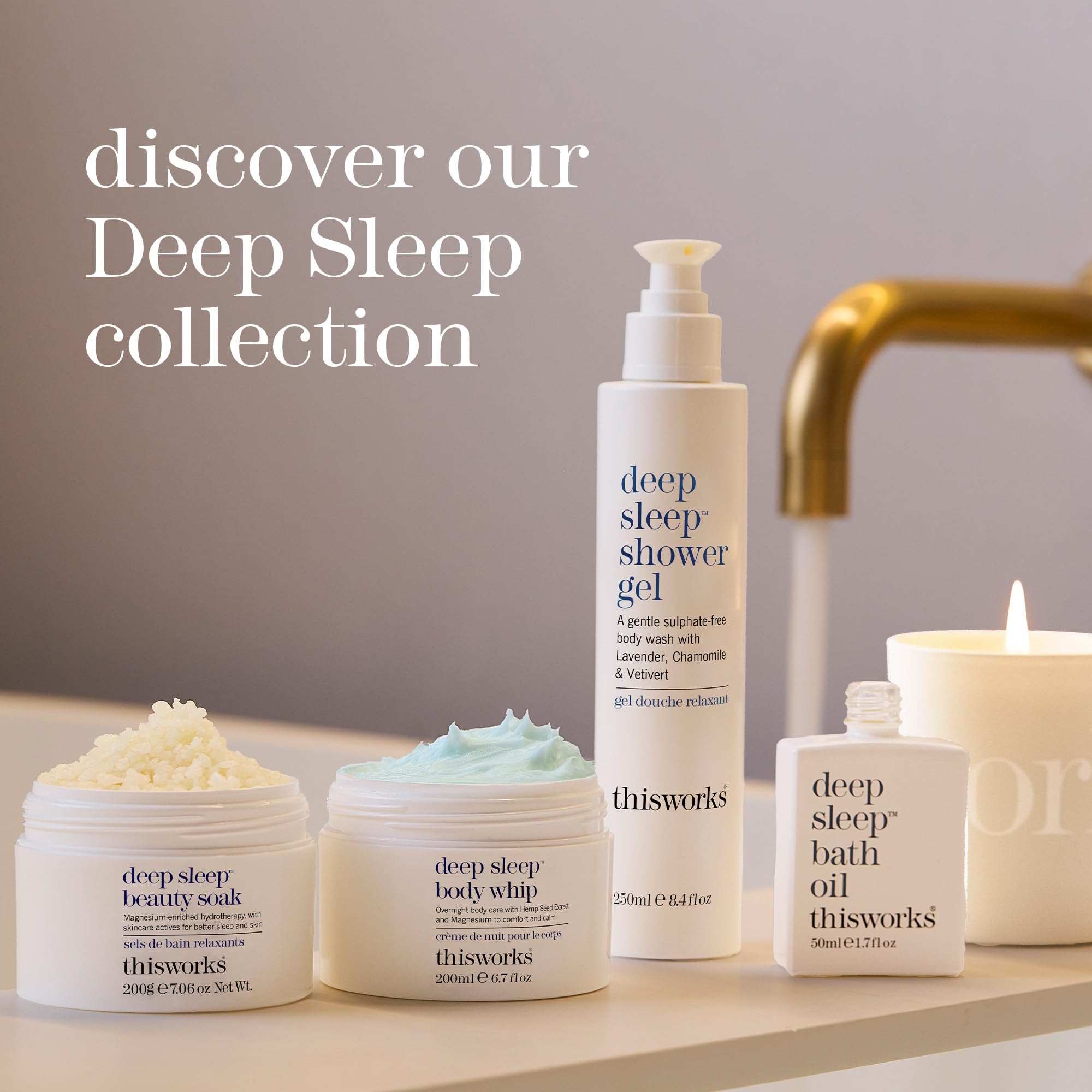 THISWORKS Deep Sleep Overnight Cleanser, with Oat Amino Acids & Hyaluronic Acid to Gently Exfoliate & Rehydrate, 100ml