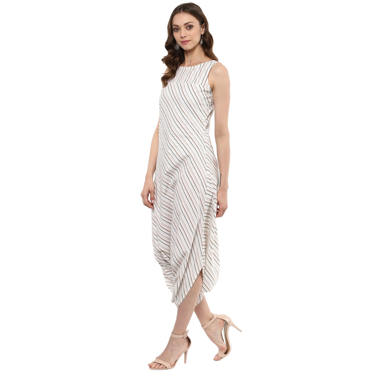 idalia striped dhoti jumpsuit