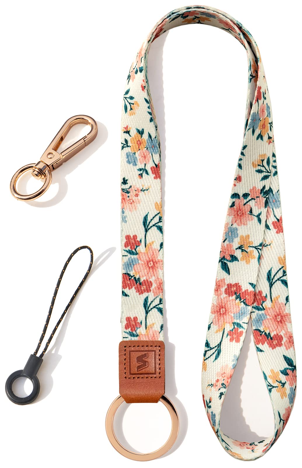 SENLLY Neck Lanyard Strap for Keys, Original Pattern Design ID Badge and Keychain Holder
